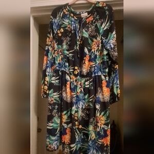 Ava & Viv Colorful Layered Dress